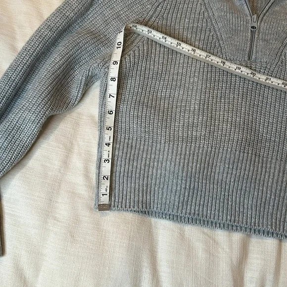 WAYF Nelle Half Zip Pullover Heather‎ Gray Sweater
Women's S Small Cozy Wear - Picture 9 of 9